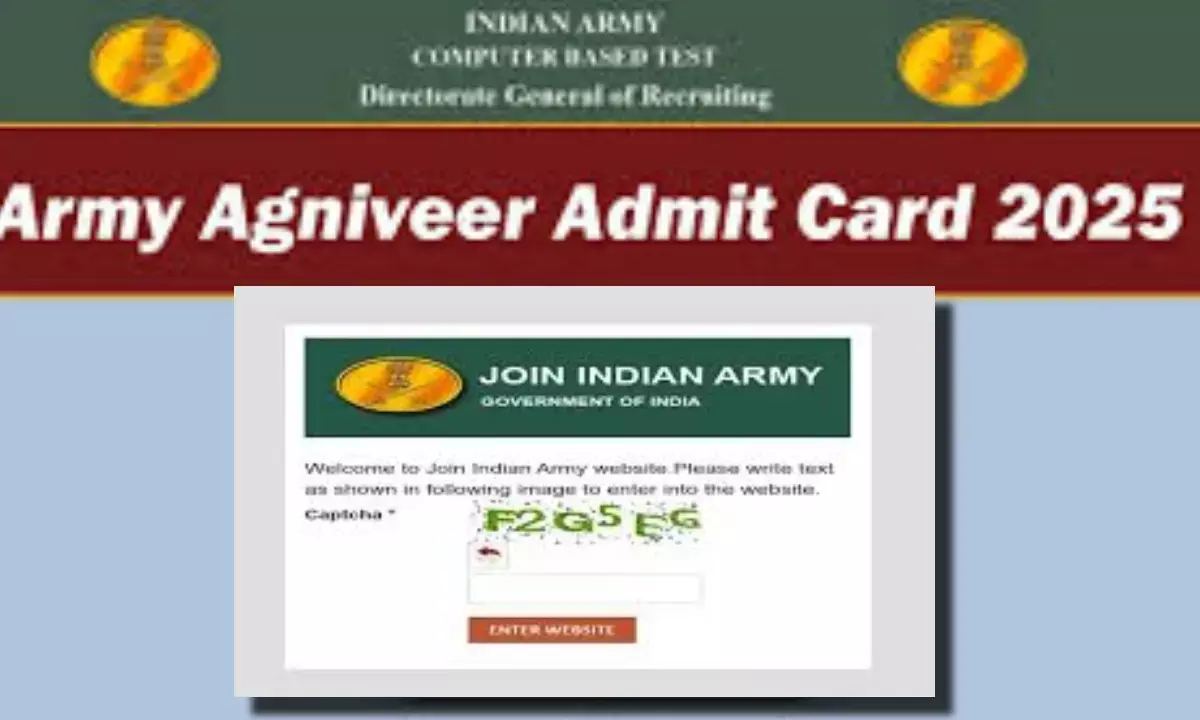 admit card indian army agniveer gd