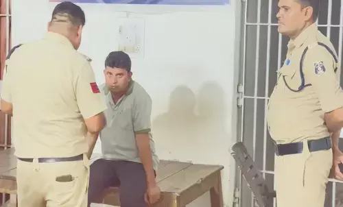 Accused teacher in police custody