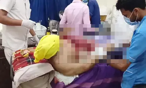 Injured oldman Injured oldman