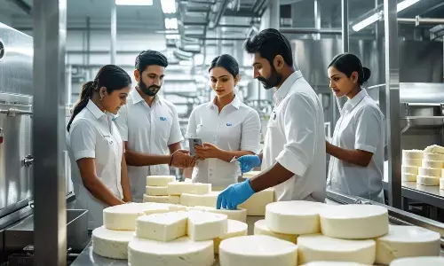 कैथल में पनीर बनाने वाली फैक्ट्री पर छापेमारी, क्वालिटी देखकर खाद्य सुरक्षा विभाग भी रह गया दंग