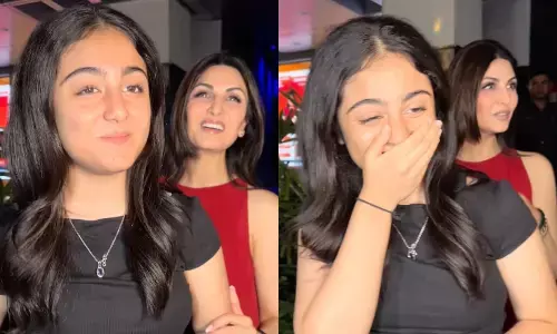 Ranbir Kapoor niece Samara interacts with paparazzi video viral