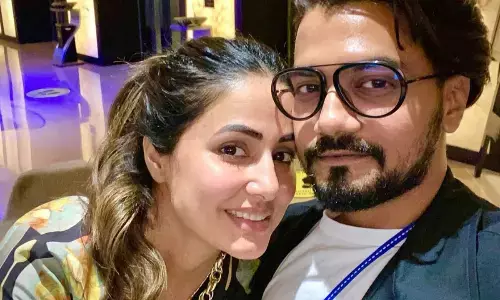 hina khan romantic video with rocky jaiswal after wedding