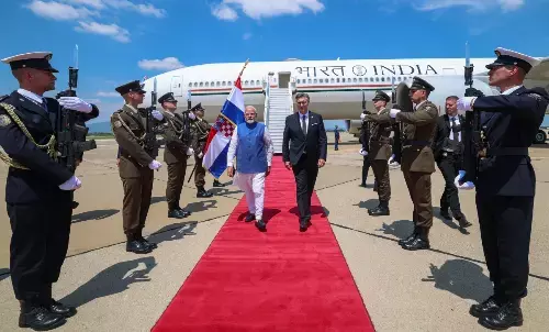 Indian diaspora in Croatia welcomes PM Modi