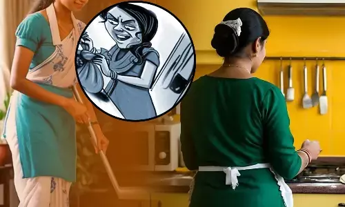 delhi law student planted friend as maid