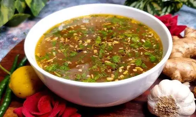 how to make ginger garlic soup