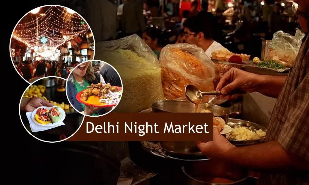 Delhi Night Food Market