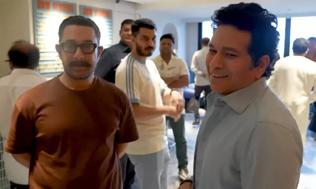 Sachin Tendulkar reviews Aamir Khans Sitaare Zameen Par