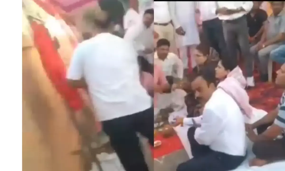 Bina foundation stone dispute