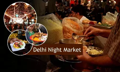 Delhi Night Food Market