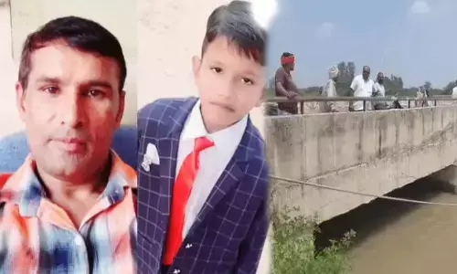 जेएलएन नहर में नहाने उतरा 14 वर्षीय किशोर डूबा, इकलौते बेटे को बचाने के लिए कूदा पिता भी बहा