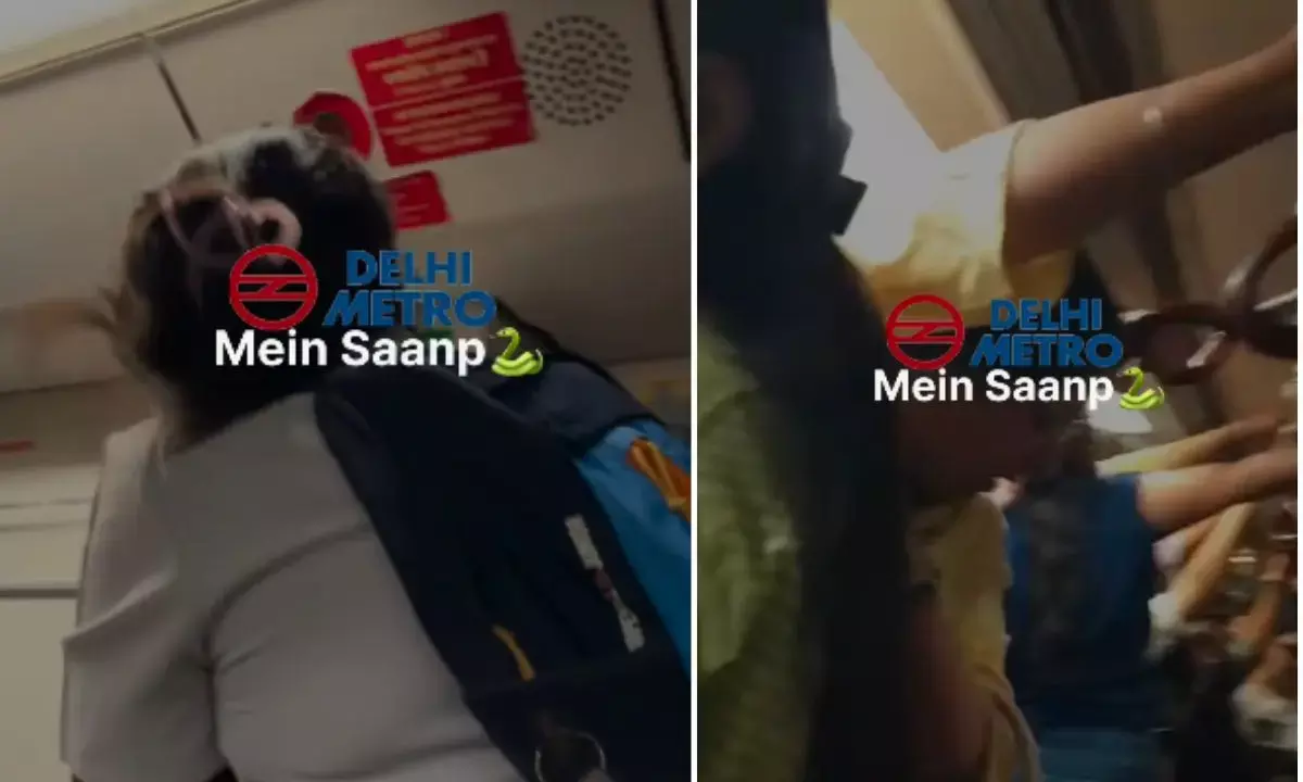 Delhi Metro Viral Video