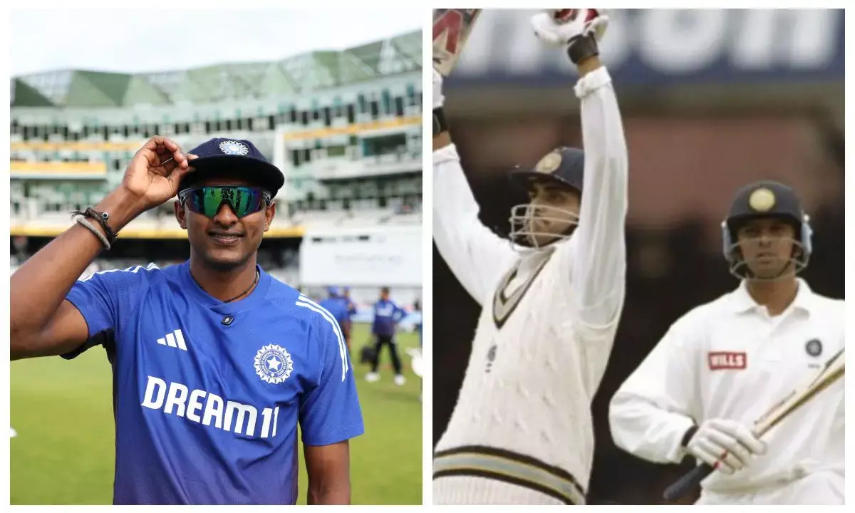 B Sais sudharsan test debut