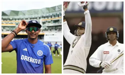 B Sais sudharsan test debut