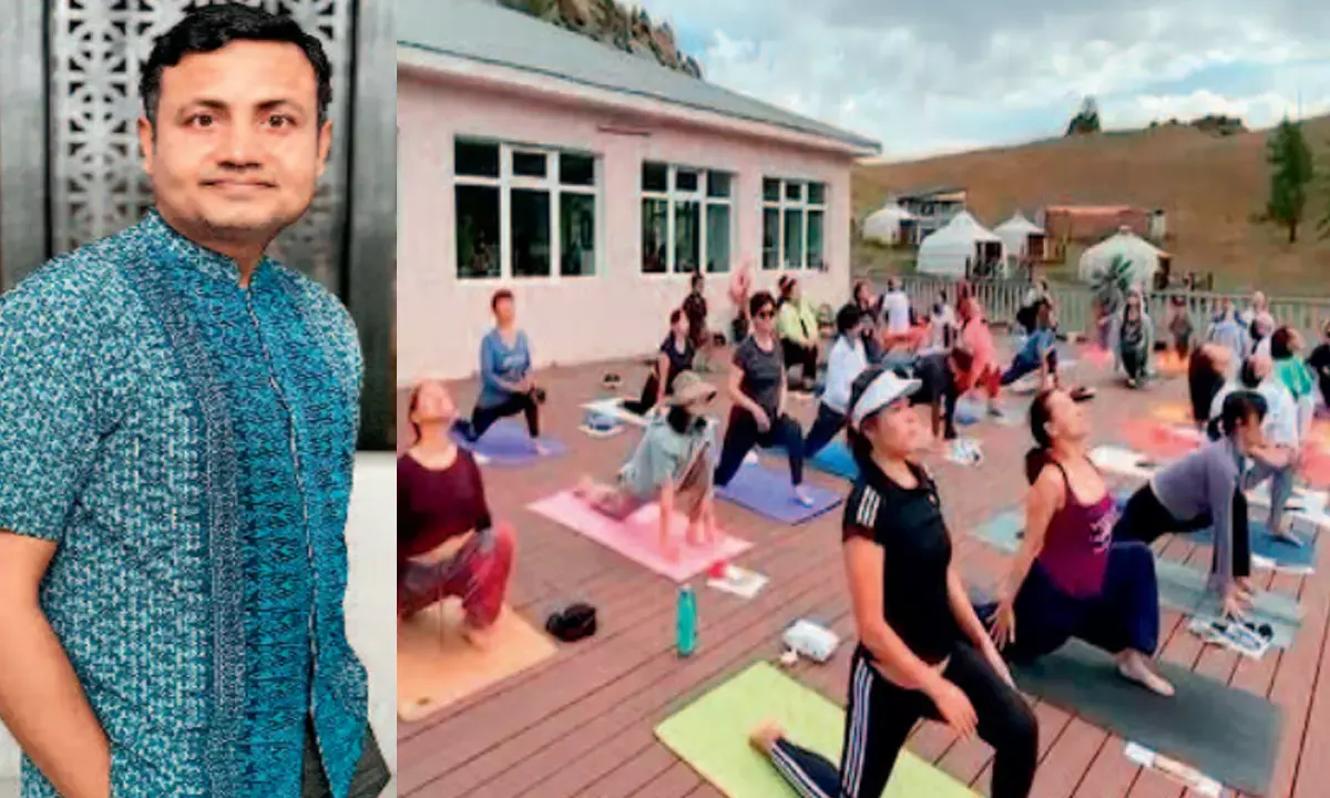 अंतर्राष्ट्रीय योग दिवस :  ज्ञान का पिटारा लेकर पहुंचे सात समंदर पार और बन गए गुरु, 32 बरस में 64 देशों में बांटा ज्ञान