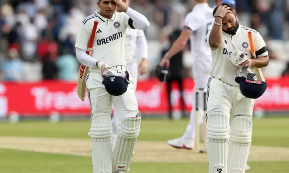 खुद आखिरी ओवर में किया हवाई फायर, पर गिल को मारने से रोका, हेडिंग्ले टेस्ट में उपकप्तान पंत का अलग रंग