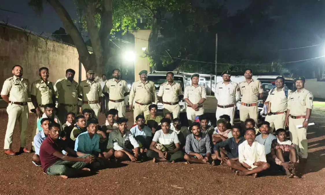 accused in police custody