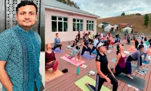 अंतर्राष्ट्रीय योग दिवस :  ज्ञान का पिटारा लेकर पहुंचे सात समंदर पार और बन गए गुरु, 32 बरस में 64 देशों में बांटा ज्ञान