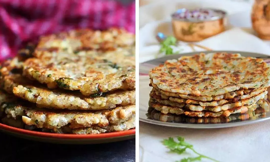 साबूदाना थालीपीठ का स्वाद है अनूठा, व्रत की है परफेक्ट डिश, 10 मिनट में करें तैयार