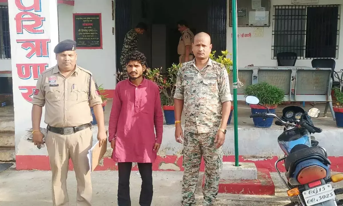 accused in police custody