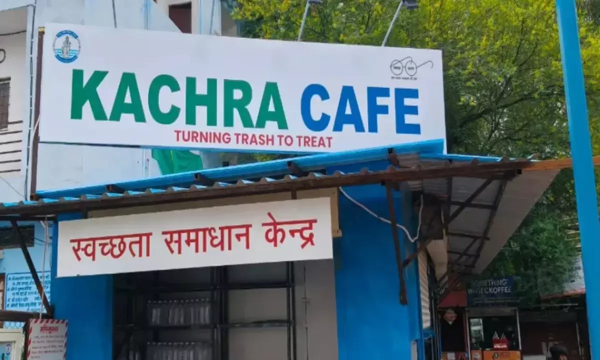 Bhopal kachra cafe