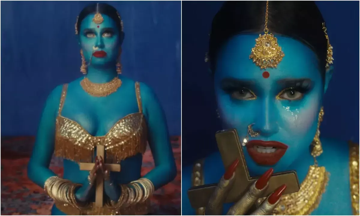 controversy over Tommy Genesis dress up as Hindu Goddess in Bikini. video, Rapper Raftaar Slams