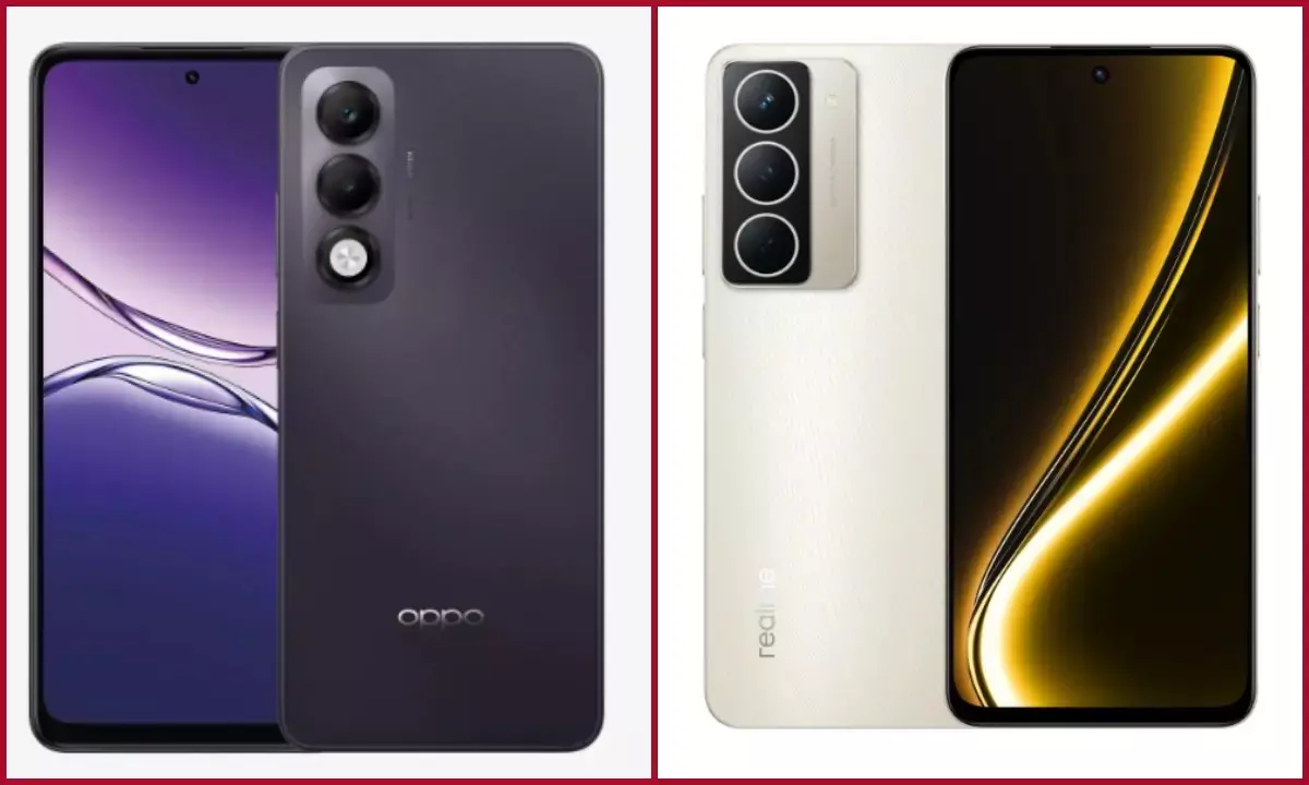 Oppo K13x 5G VS Realme Narzo 80X 5G Comparison Oppo K13x 5G VS Realme Narzo 80X 5G Comparison