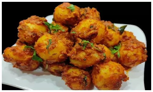 Khatte meethe aloo recipe