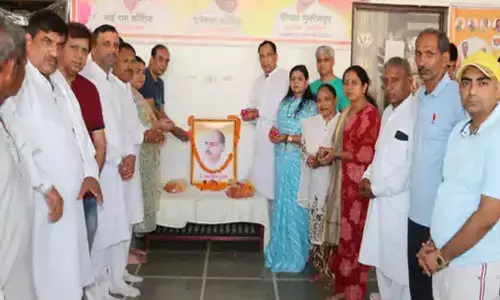 CM सैनी और BJP अध्यक्ष बड़ौली ने श्यामा प्रसाद मुखर्जी को दी श्रद्धांजलि, कहा अनुच्छेद 370 हटाकर पूरा हुआ उनका सपना