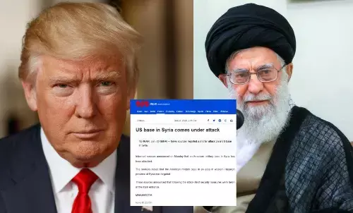 Iran attacks US base in syria