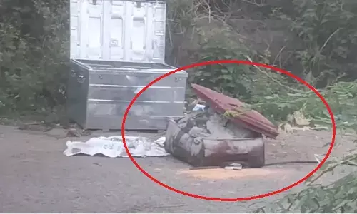 Dead body of a youth found in a suitcase Dead body of a youth found in a suitcase