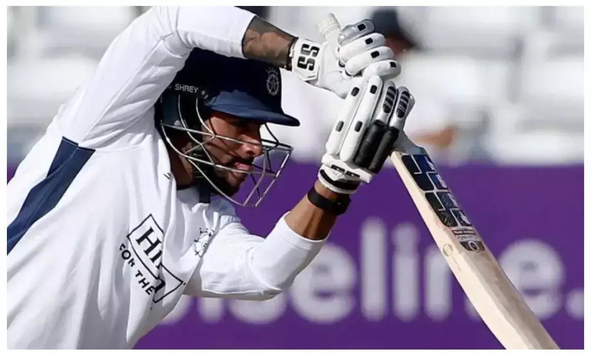 Tilak Varma County Debut Century