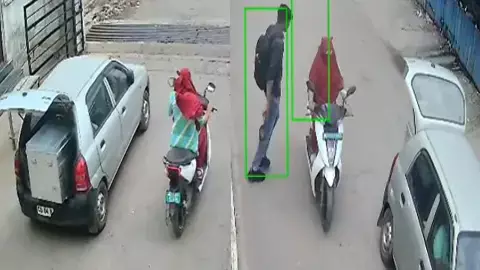 Raipur DD Nagar body found trunk two suspects seen CCTV footage