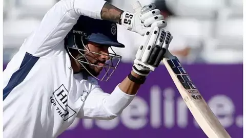 Tilak Varma County Debut Century