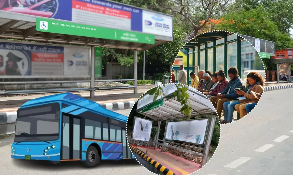 Bus stops to be hi-tech in Delhi