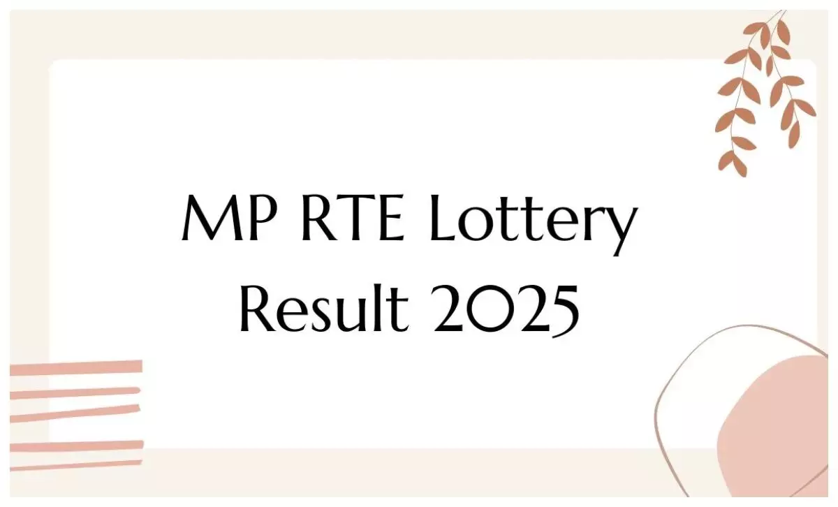 RTE Lottery Phase 2 Result 2025: Over 9,000 Students Allotted Preferred Private Schools in MP RTE Lottery Phase 2 Result 2025: Over 9,000 Students Allotted Preferred Private Schools in MP