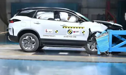 क्रैश टेस्ट में टाटा हैरियर EV को मिली 5-स्टार रेटिंग, टाटा की सबसे सुरक्षित एसयूवी