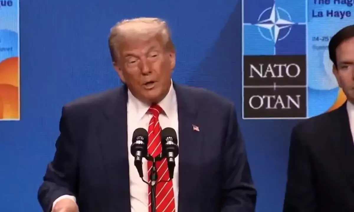 Donald Trump in NATO Summit 2025