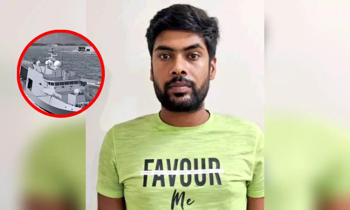 Navy staffer Vishal Yadav spy arrested
