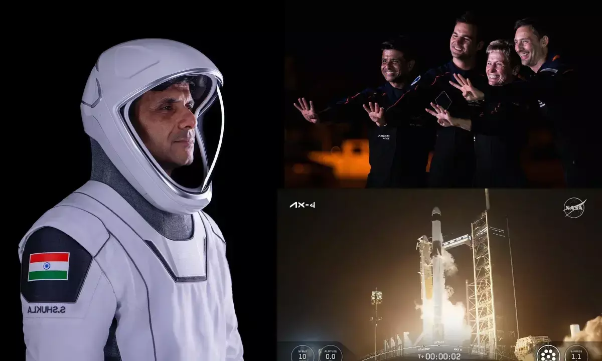 Shubhanshu Shukla Space