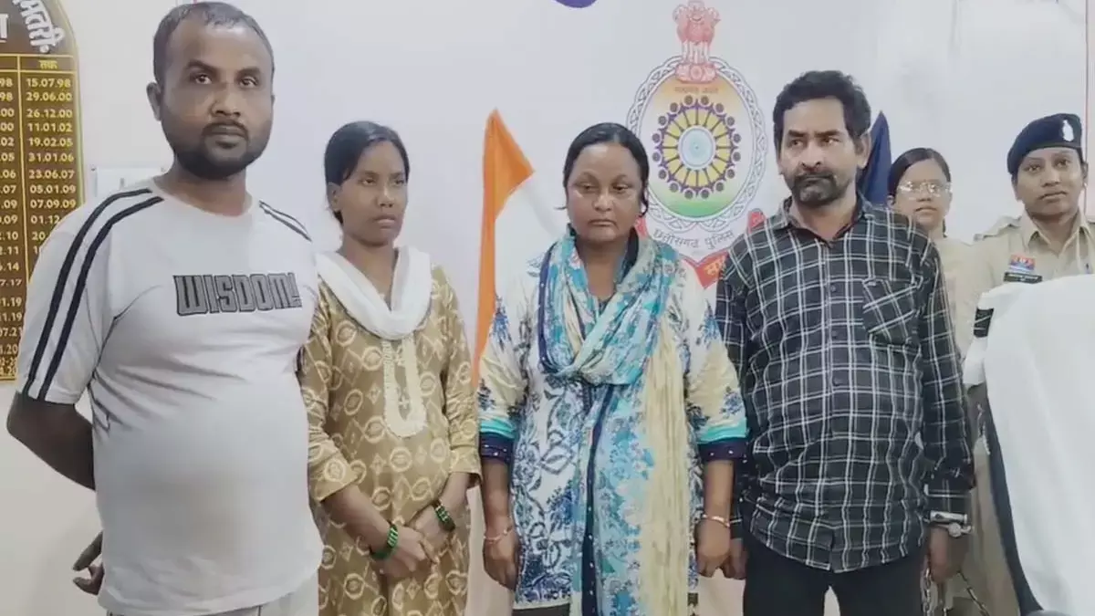 All four accused in police custody All four accused in police custody