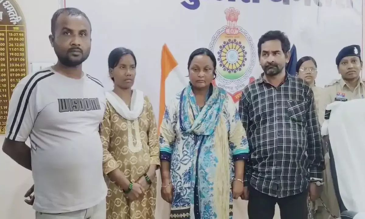 All four accused in police custody