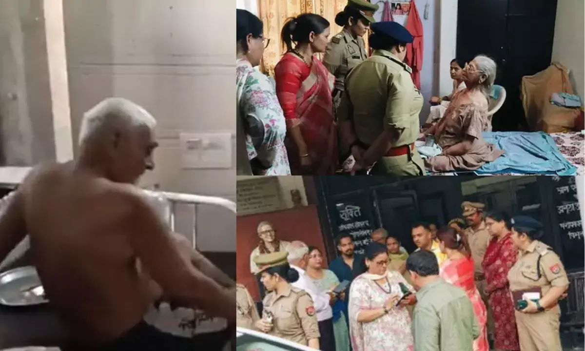 Illegal Old Age Home Noida