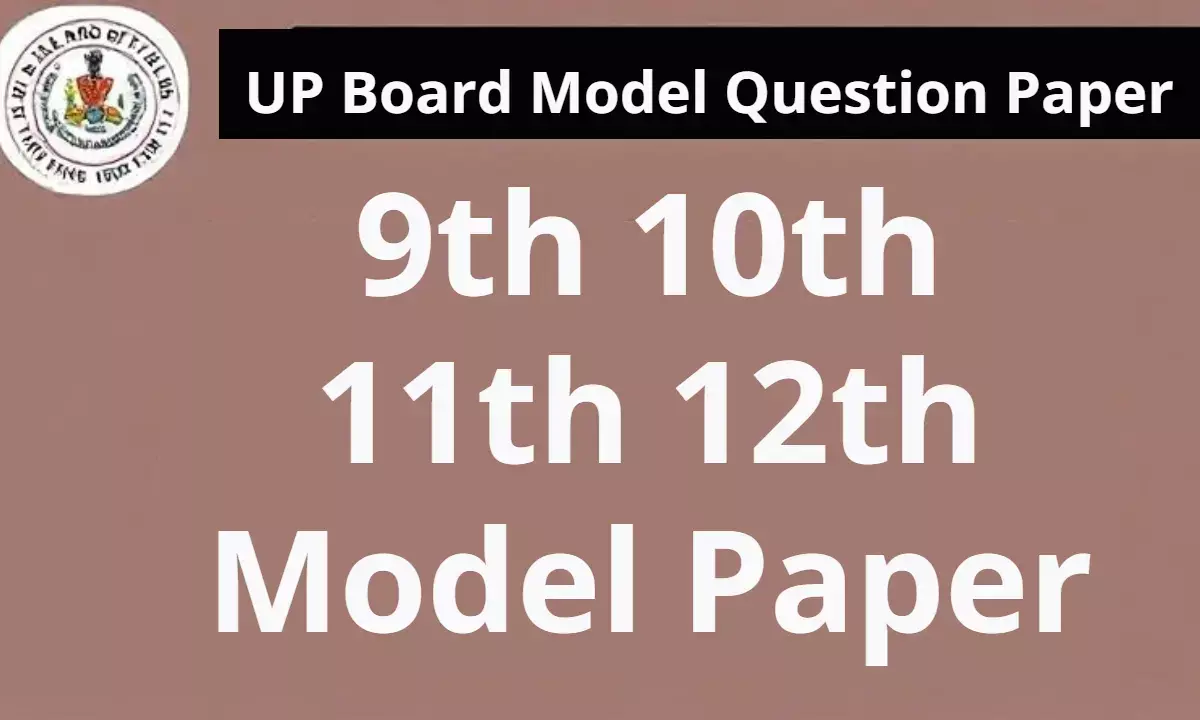 UP Board Model Question Paper 2026