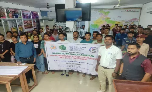 De-addiction campaign events against drug abuse-illegal trafficking