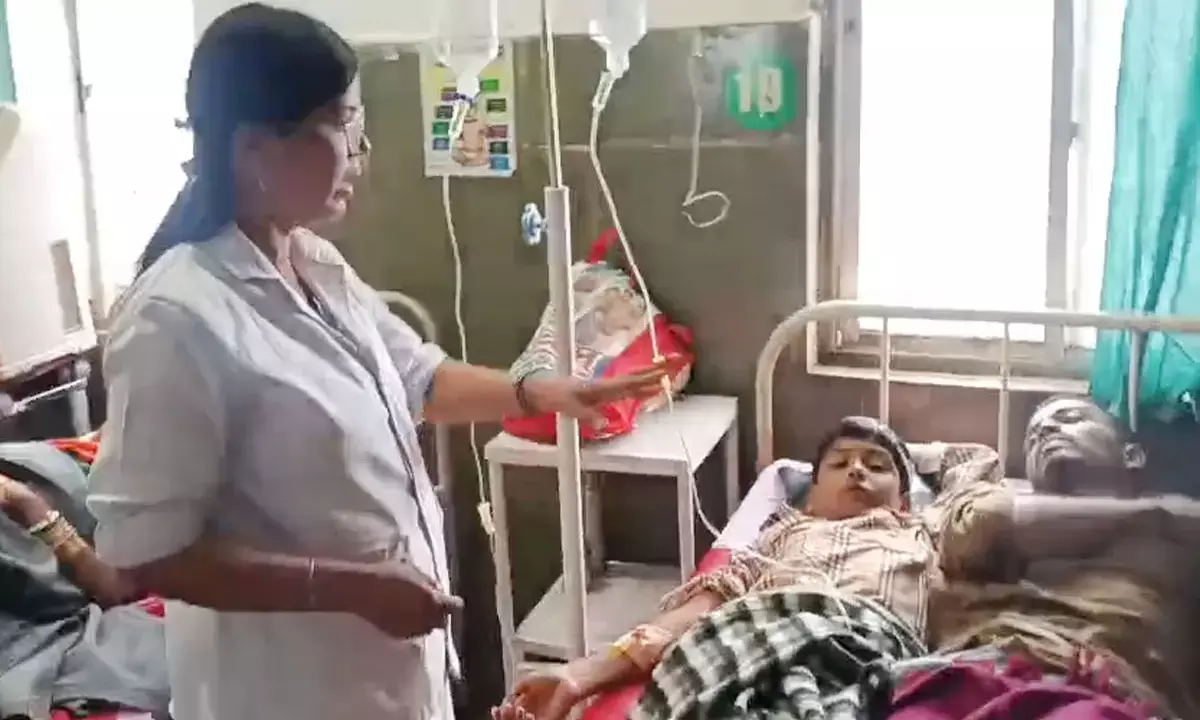 Balodabazar Diarrhea outbreak 24 people sick Nagar Panchayat Palari special health camp