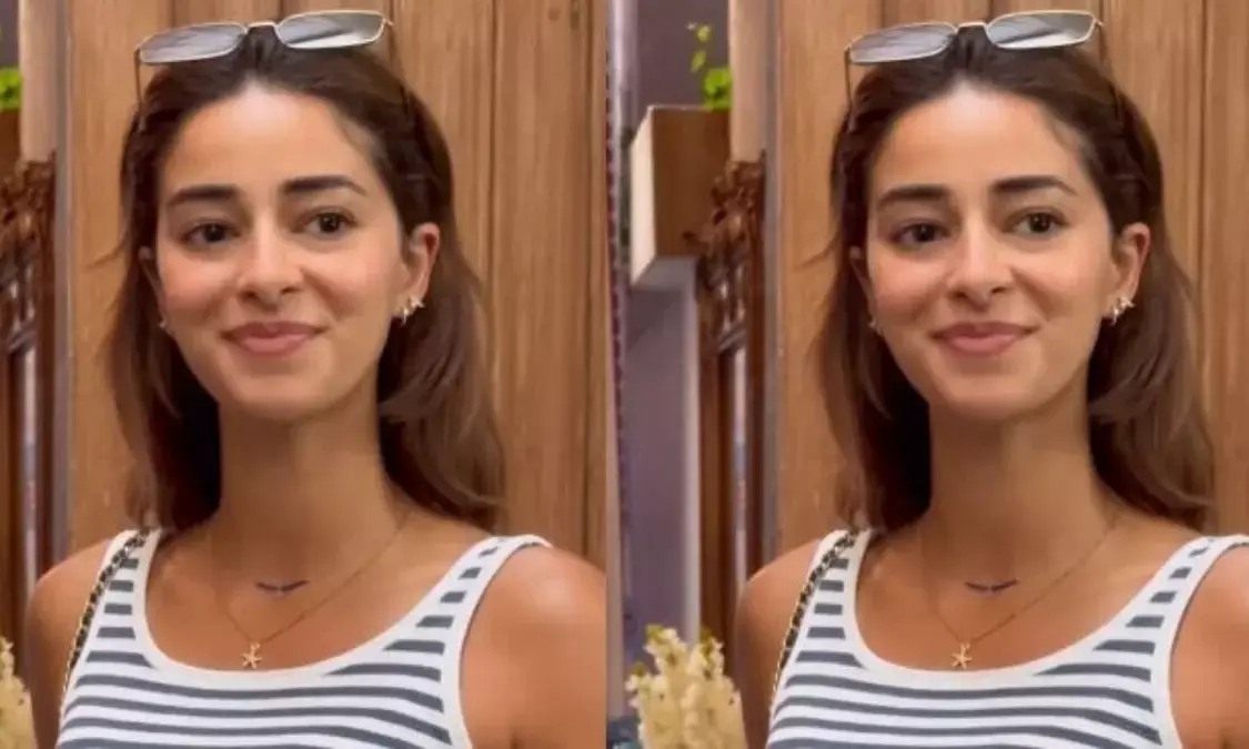 व्हाइट जींस और लाइनिंग टॉप में दिखीं Ananya Panday, न्यूड मेकअप में लगाया स्टाइल का तड़का