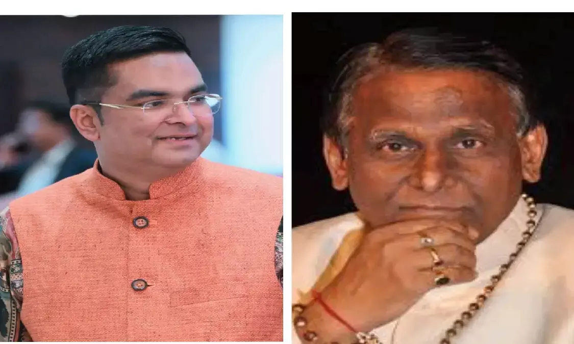 MLA Rakesh Sen and Padma Shri Surendra Dubey