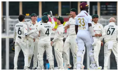 wi vs aus 1st test highlights: