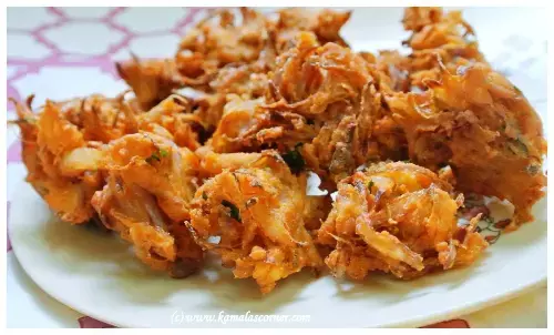 Onion Pakora Recipe in hindi