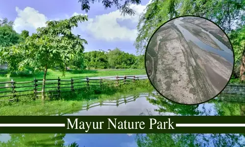 यमुना खादर में बनेगा मयूर नेचर पार्क।
